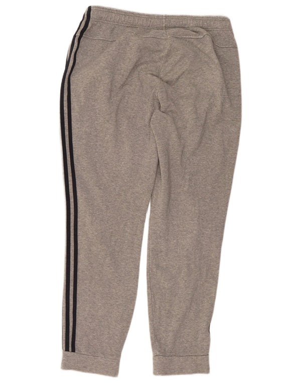 Adidas Pantalon de survêtement pour homme en coton moucheté Gris Taille L