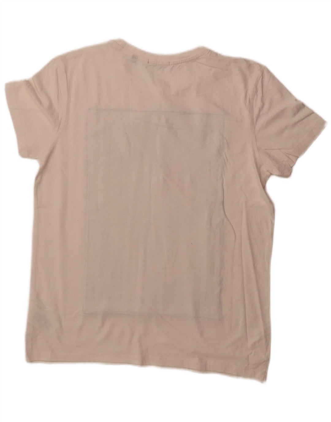 CHIEMSEE Mens Graphic T-Shirt Top Medium White Cotton