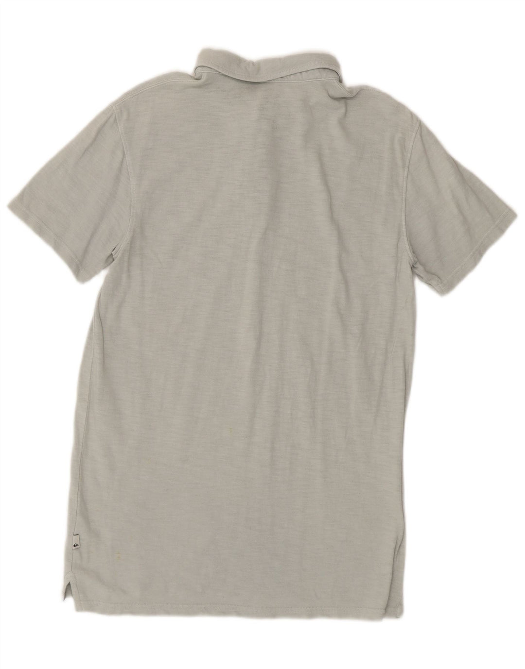 QUIKSILVER Polo Coupe Moderne Homme Gris Moyen Coton