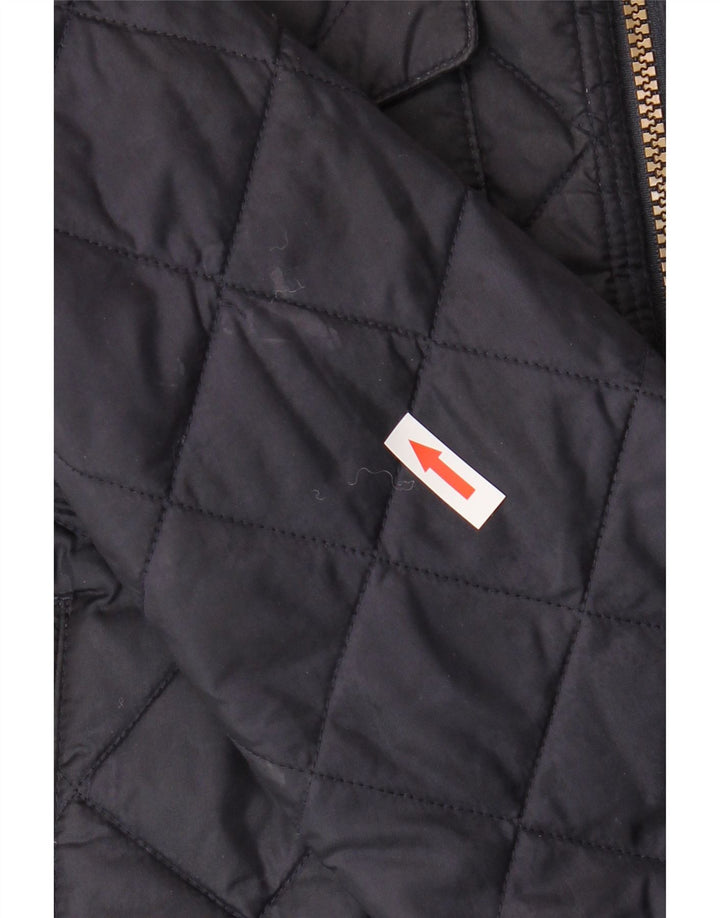 Barbour Veste matelassée pour homme UK 36 Small Bleu Marine Polyamide