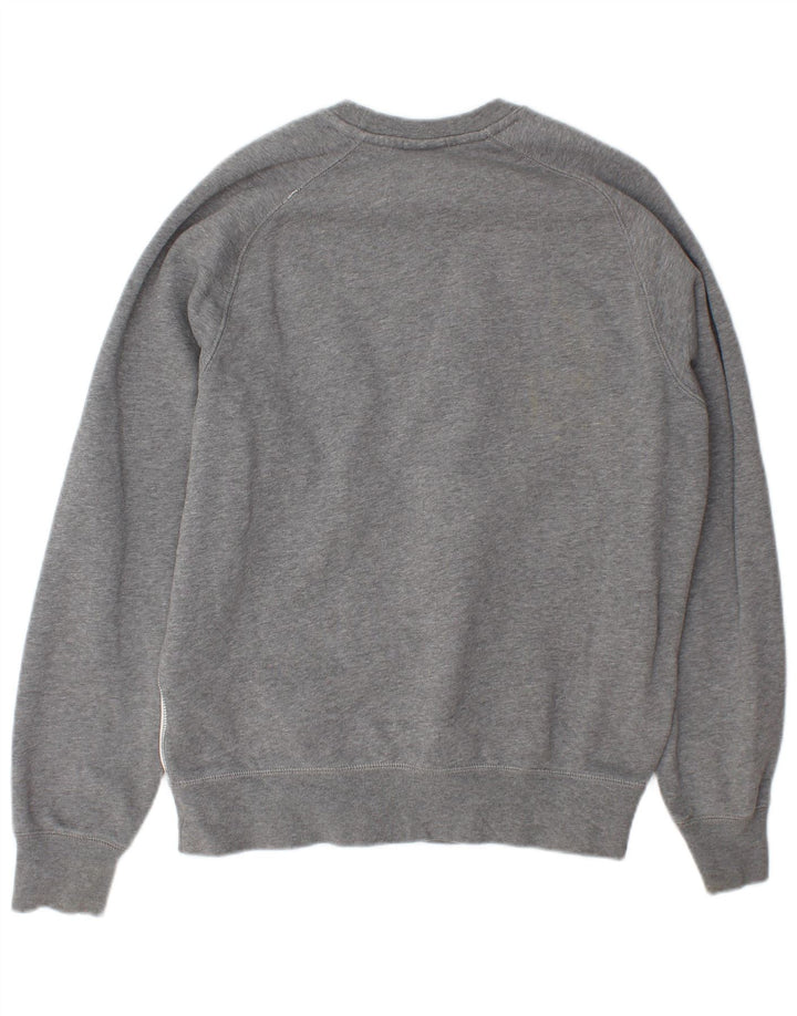 Nike Sweat-shirt graphique pour homme en coton color block Gris Taille S