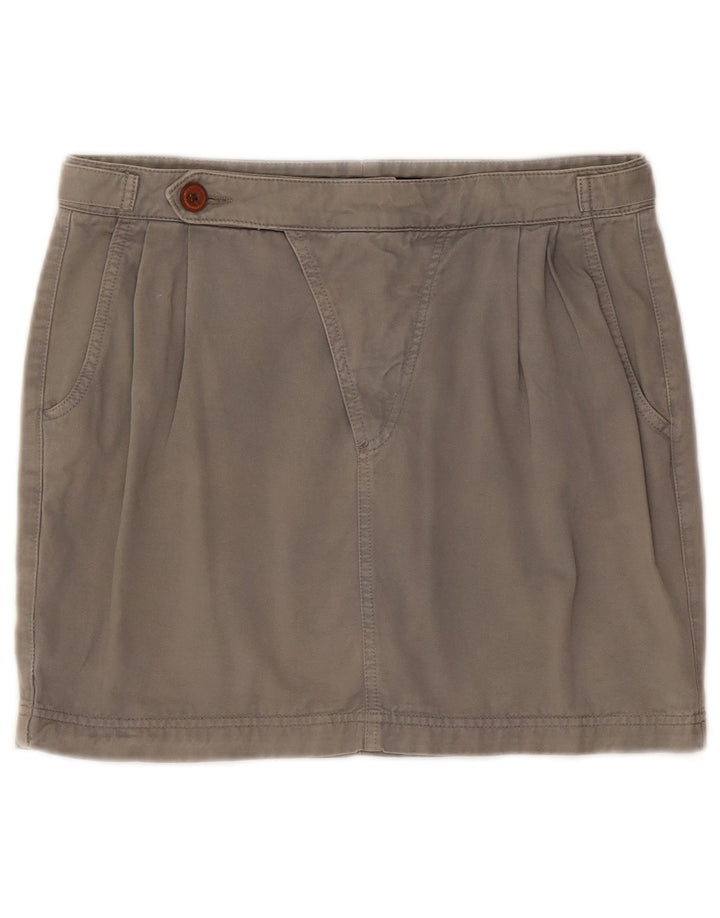 Zara Femmes Trafaluc Pegged Mini Jupe EU 42 Large W32 Gris