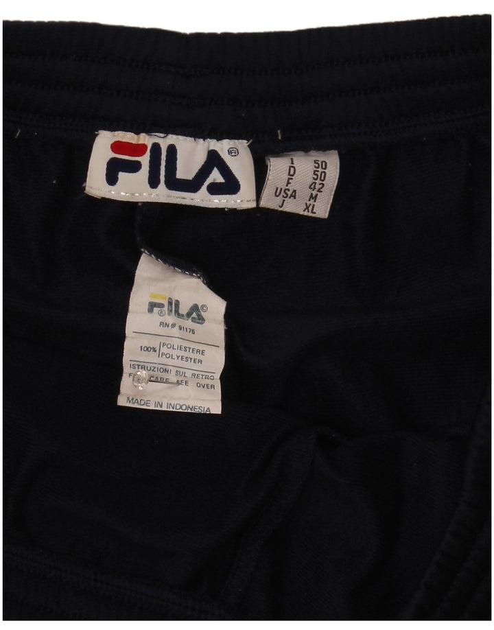 Fila Pantalon De Survêtement Homme Bleu Marine Moyen Polyester