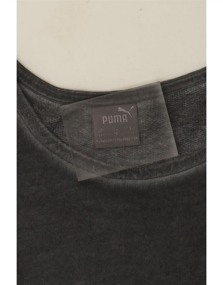 Puma T-Shirt Top XL Homme Gris Moucheté
