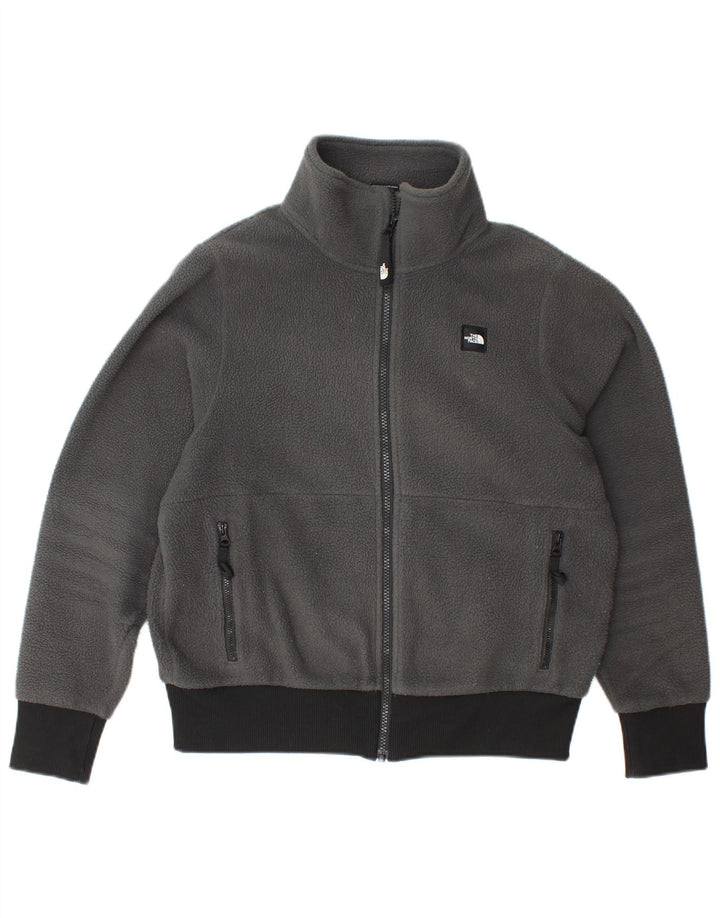 The North Face Veste polaire pour femme UK 14 Gris moyen Colourblock