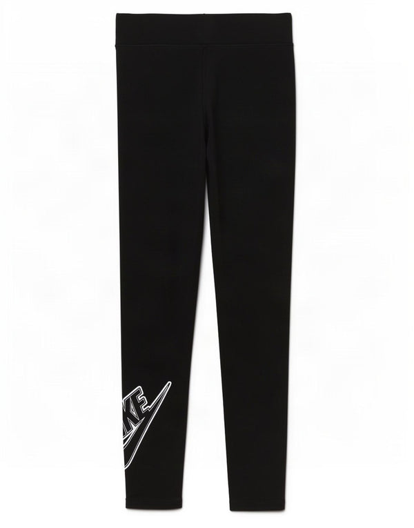 Nike Legging Graphique Fille 12-13 Ans Grand Noir Coton