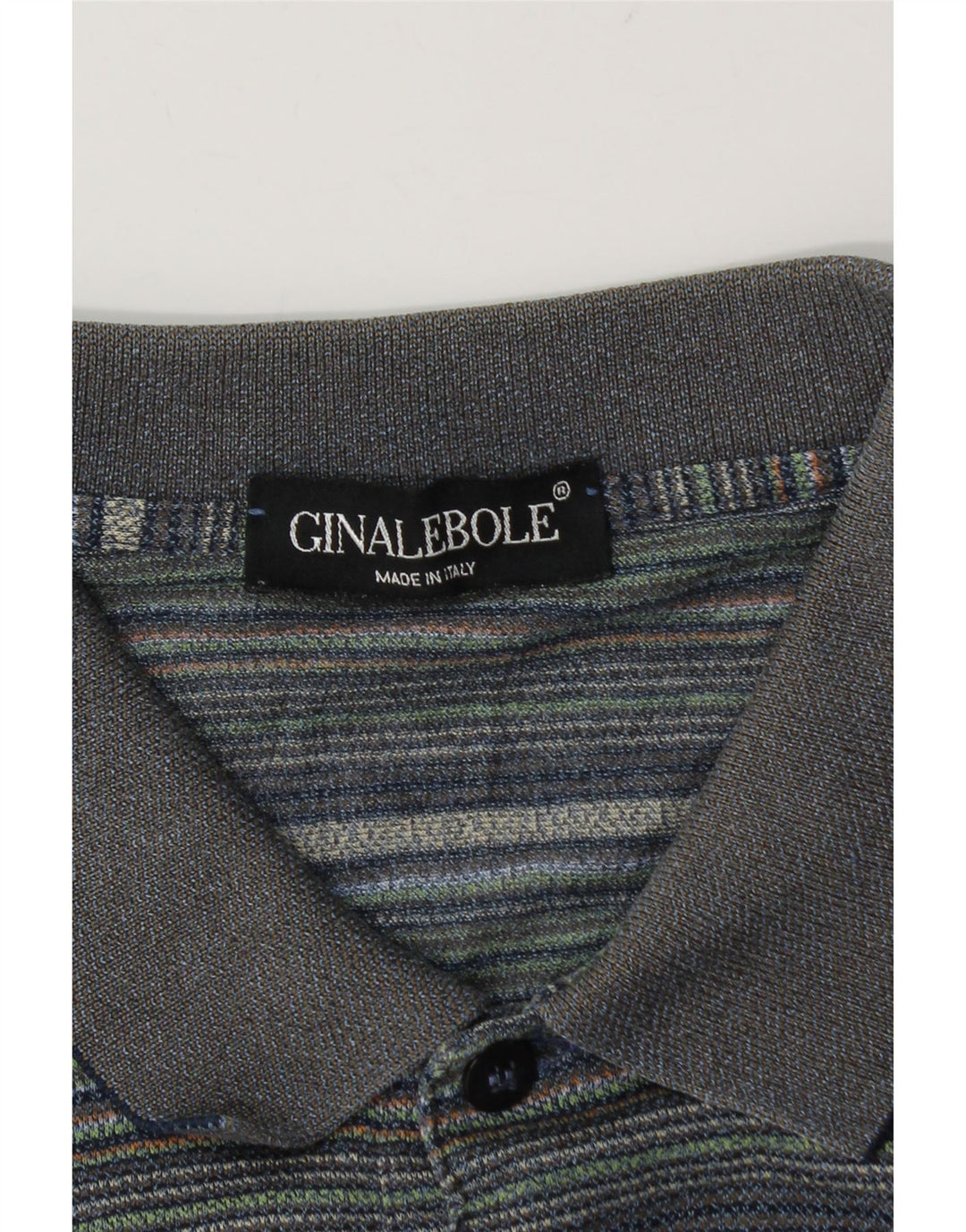 Ginalebole Polo Homme XL Bleu Rayé