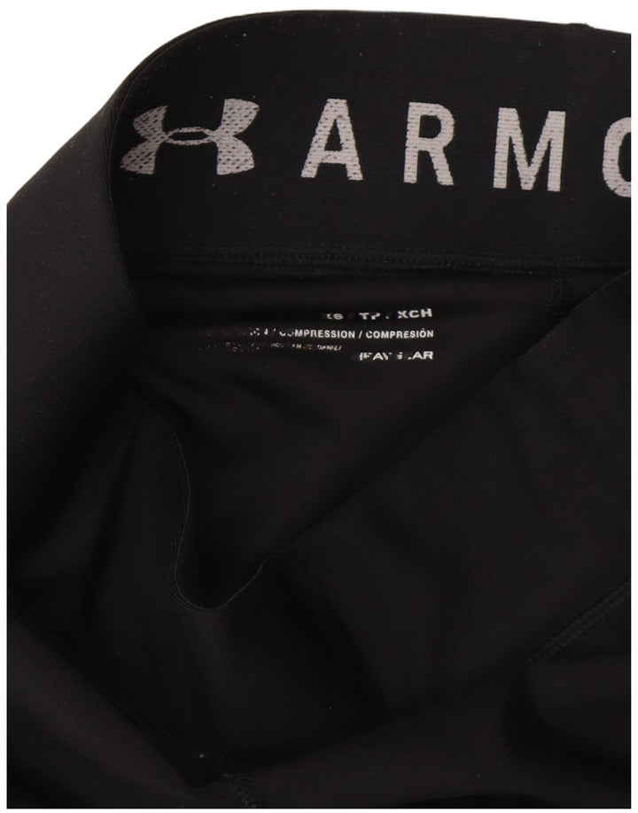 UNDER ARMOUR Legging graphique pour femme UK 6 XS Noir