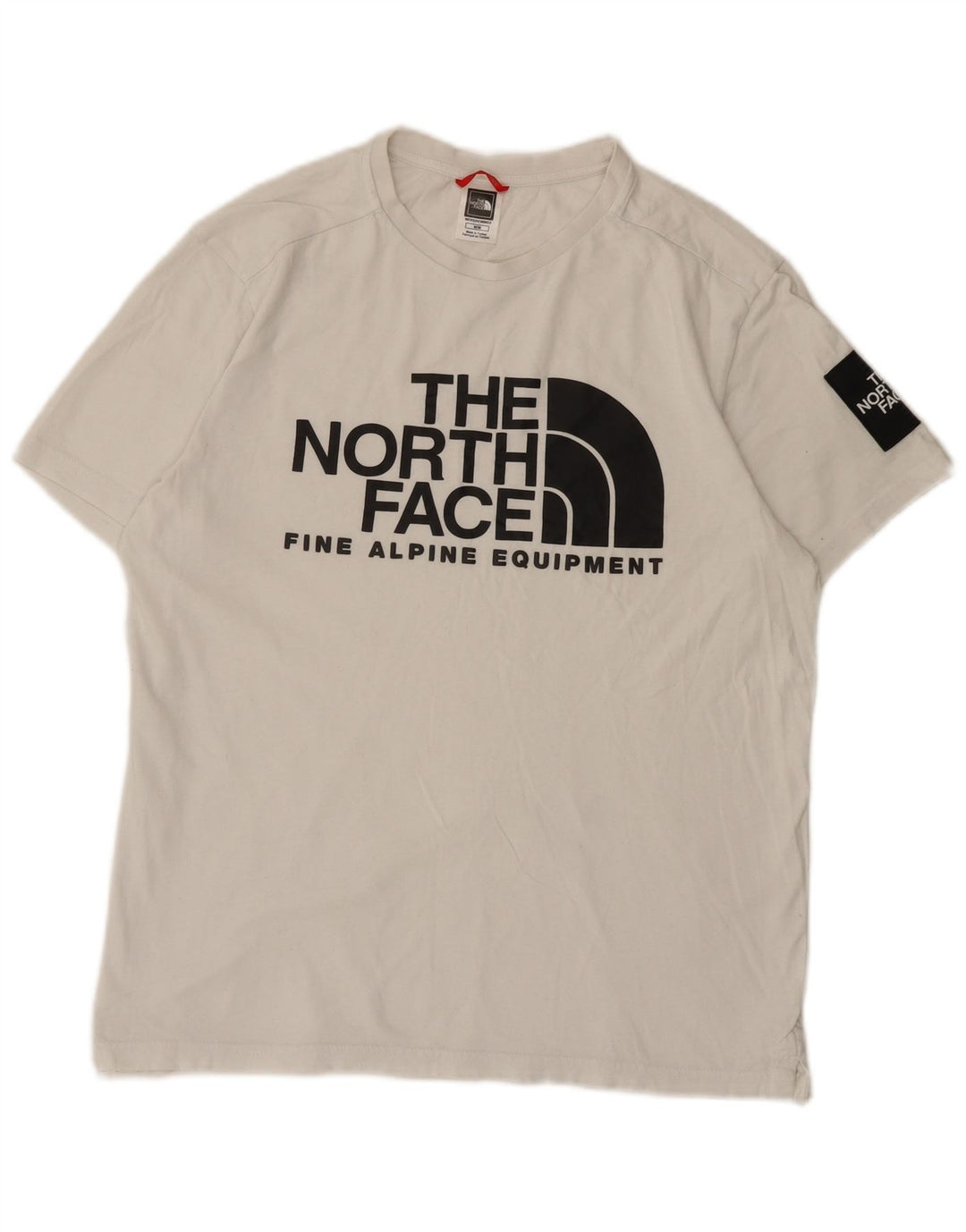 The North Face T-Shirt Graphique Homme Blanc Moyen