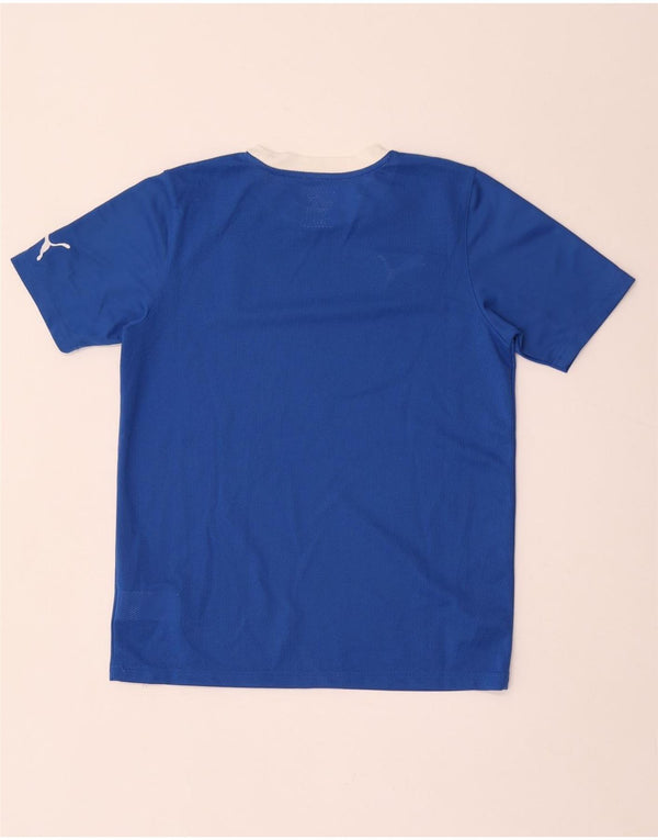 Puma T-Shirt Graphique Garçon 13-14 ans Bleu Polyester