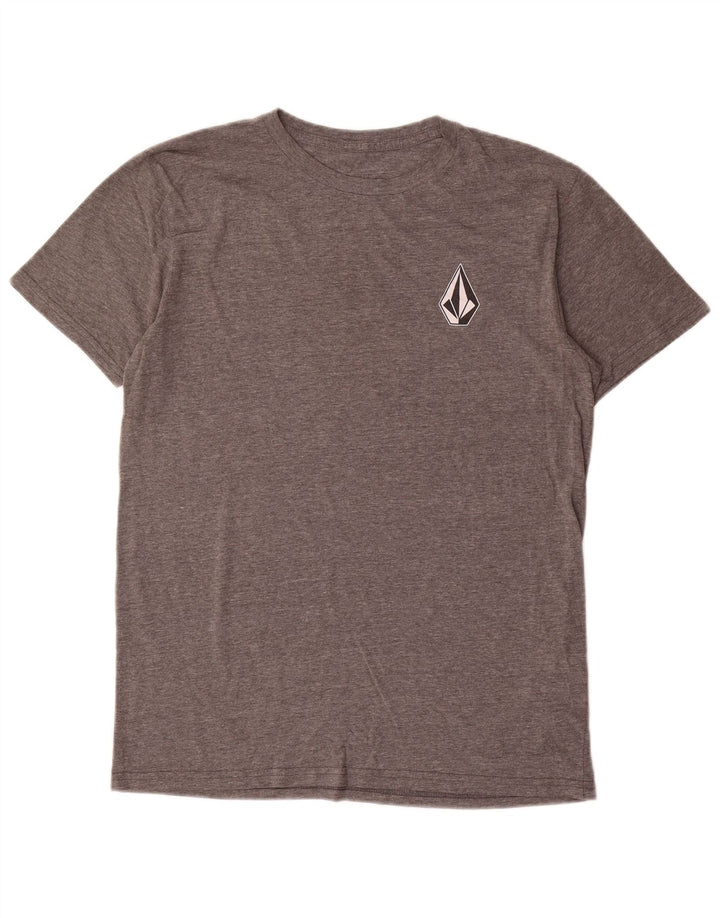 Volcom T-Shirt Graphique Homme Petit Gris Coton