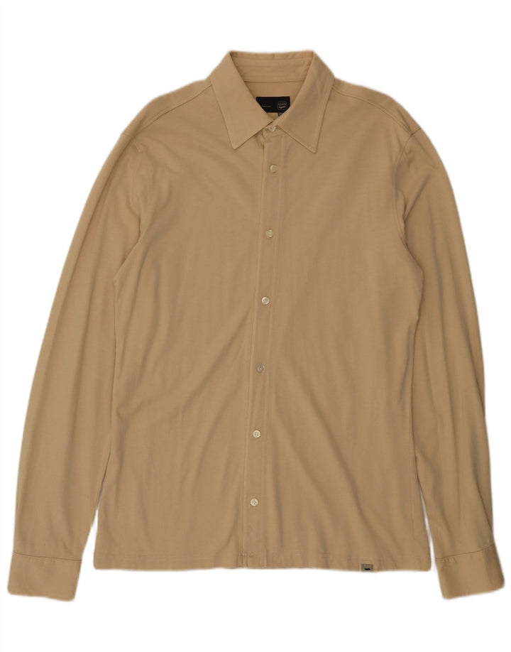 Chemise Homme Gas XL Coton Beige