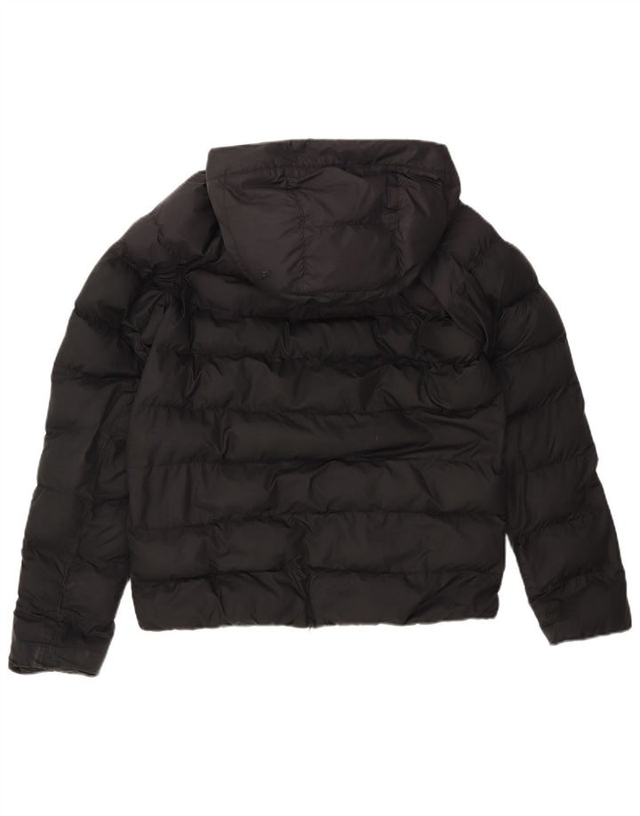 Nike Veste matelassée à capuche pour garçon 13-14 ans XL Noir Polyester
