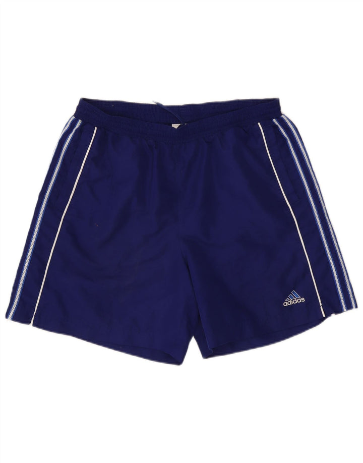 Adidas Short de sport pour homme Grand bleu marine Polyester