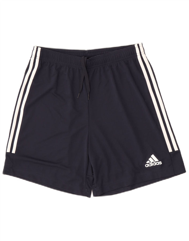 Adidas Short de sport Aeroready Homme Bleu Marine Moyen Polyester