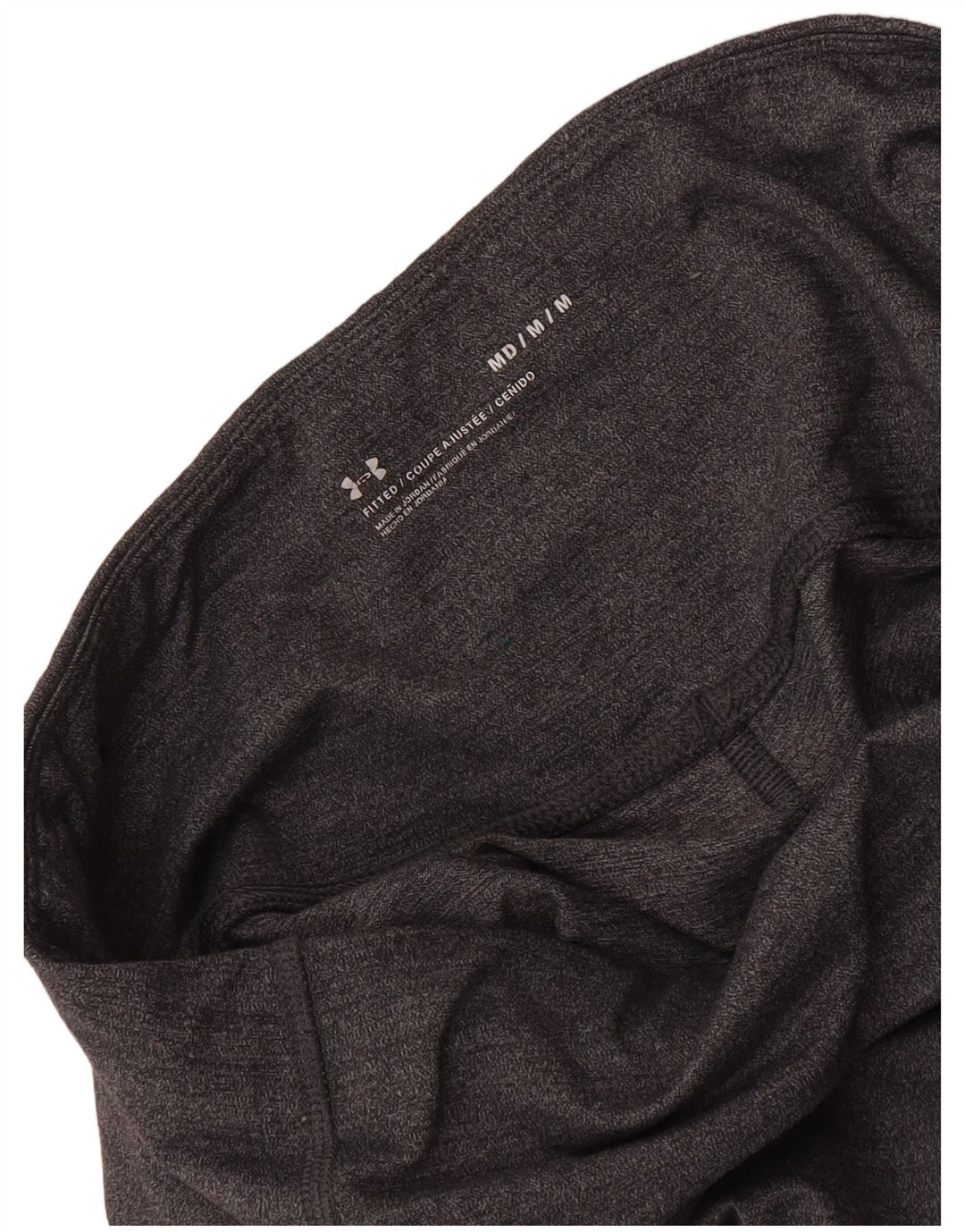Under Armour Legging Capri Femme UK 12 Gris Moyen