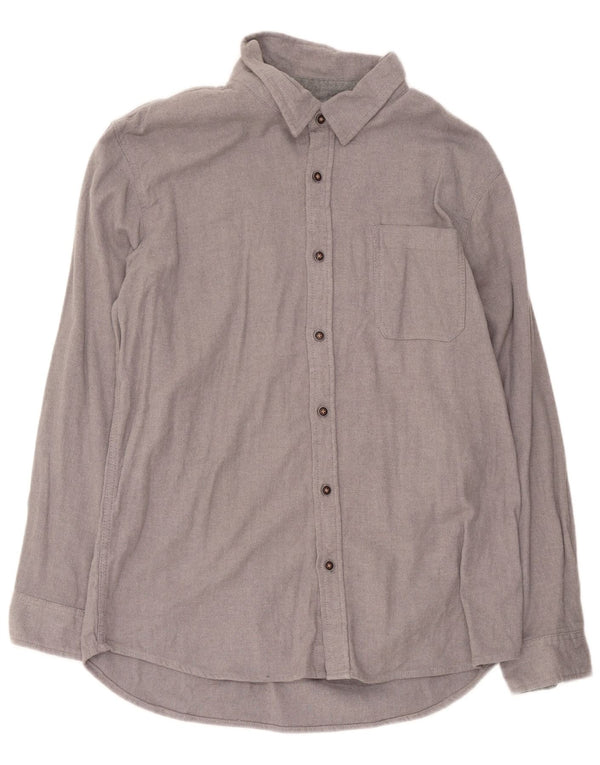 Lee Chemise en flanelle coupe classique XL pour homme Gris Coton