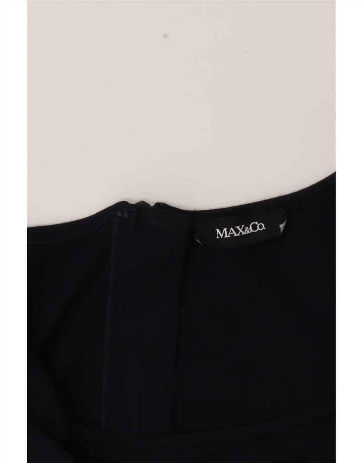 Max&Co. Robe fourreau pour femme UK 42 Bleu marine moyen