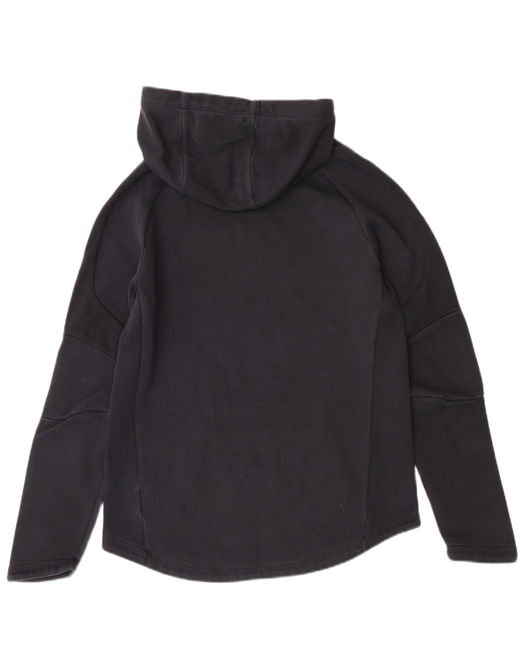 PUMA Mens Hoodie Jumper Small Navy Blue Cotton