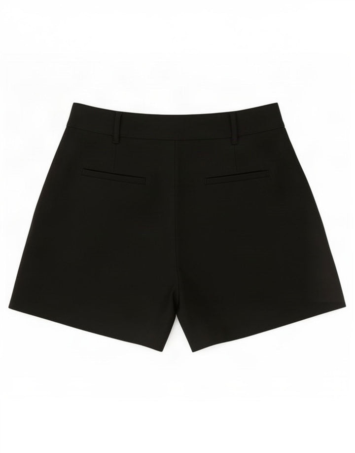Zara Short Chino Pegged Femme Moyen W28 Noir