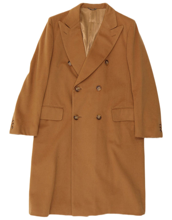 Ermenegildo Zegna Manteau double boutonnage pour homme UK 40 Large Beige Classique