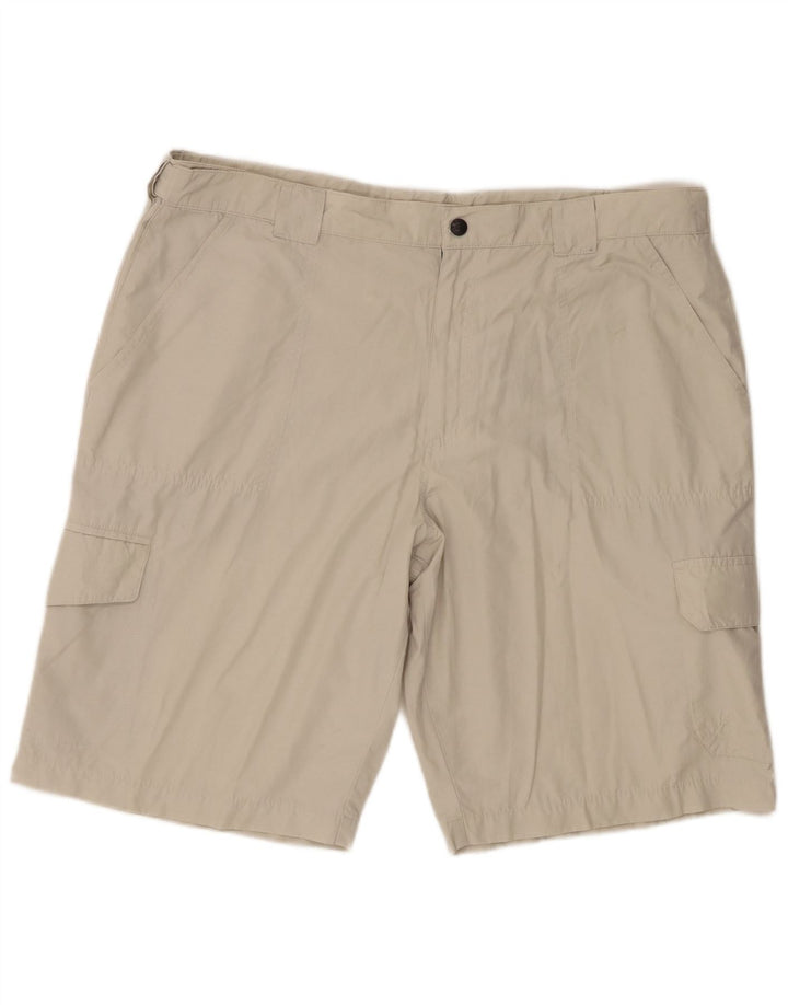 Marks & Spencer Short Cargo Homme W40 XL Coton Beige