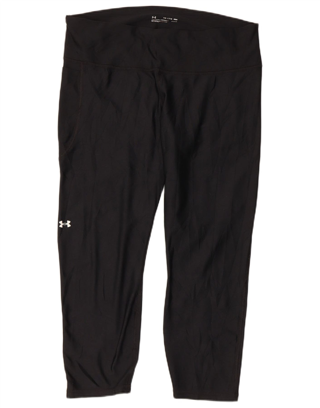 UNDER ARMOUR Leggings Femme UK 20 2XL Noir Polyester
