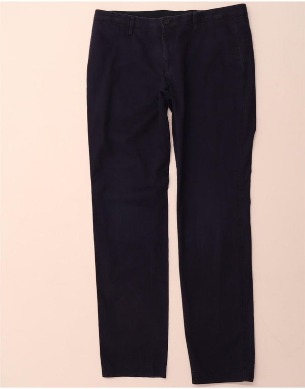 HUGO BOSS Pantalon Chino Droit Homme IT 48 Medium W34 L32 Bleu Marine