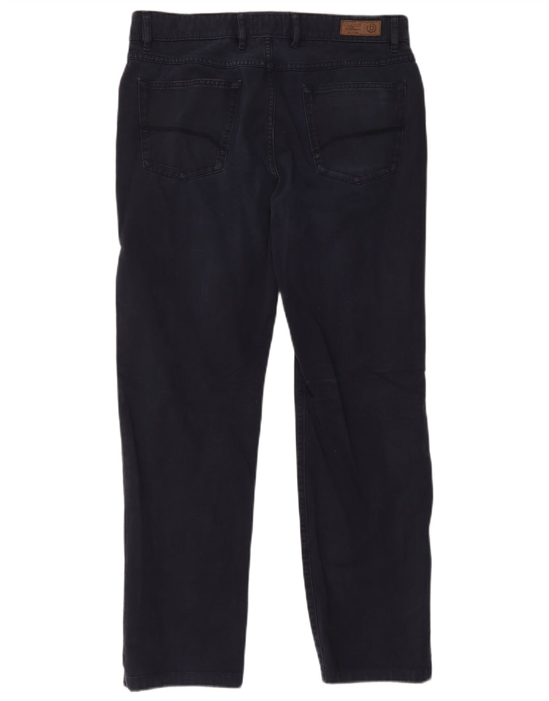 Bugatti Pantalon décontracté droit pour homme W34 L29 Bleu marine