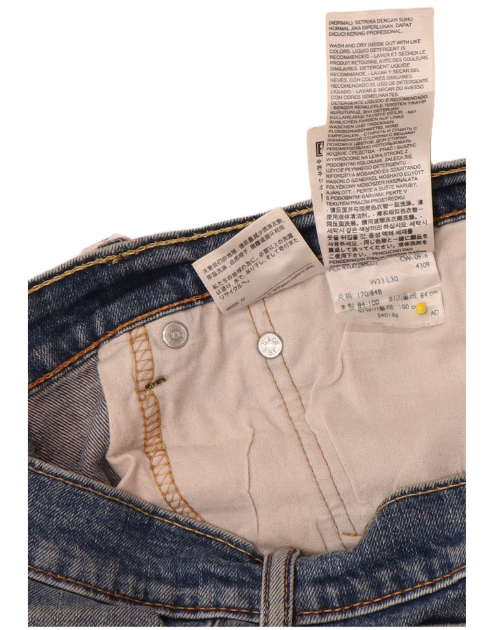 Levi's Jean Slim 511 Homme Bleu W33 L30 Coton