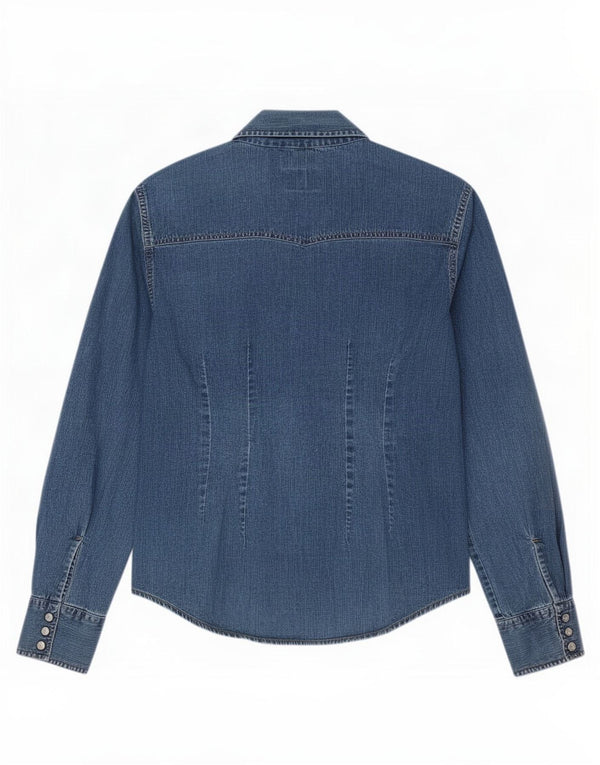 Swish Chemise en Jean Femme UK 18 XL Bleu Marine