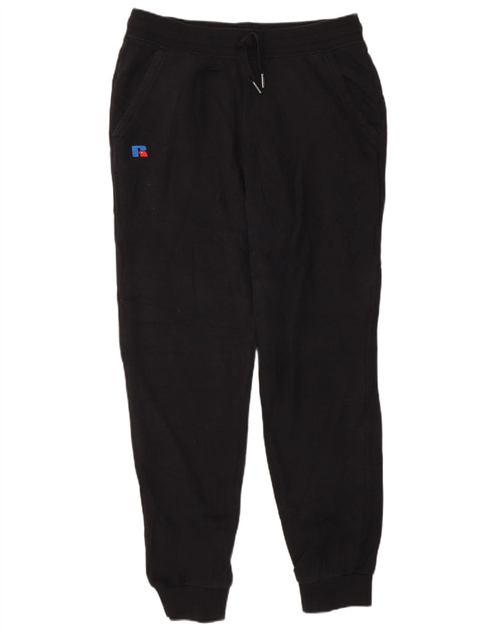 Russell Athletic Pantalon de survêtement pour homme en coton noir moyen