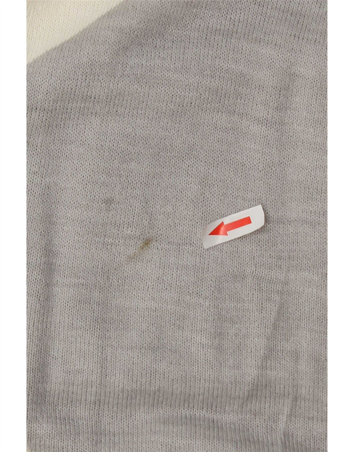 Marks & Spencer Pull col bateau pour femme UK 16 Large Gris