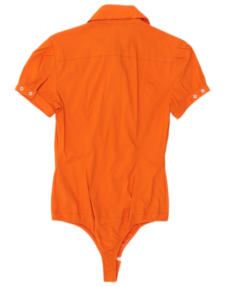 PATRIZIA PEPE Body Femme IT 42 Coton Orange Moyen