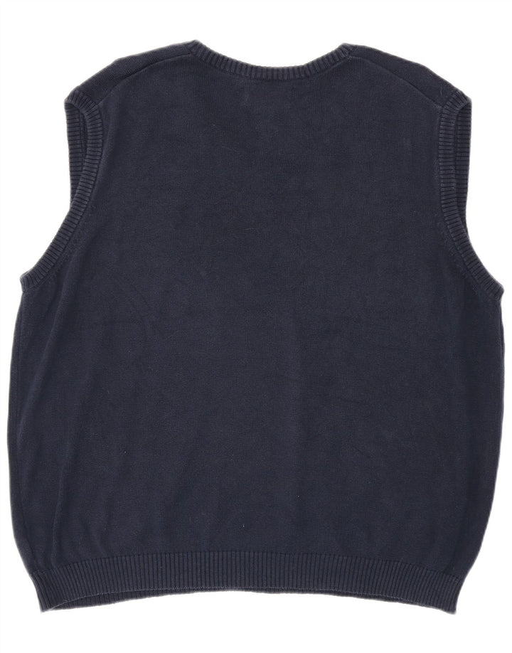 CHAPS Débardeur Homme XL Bleu Marine Coton