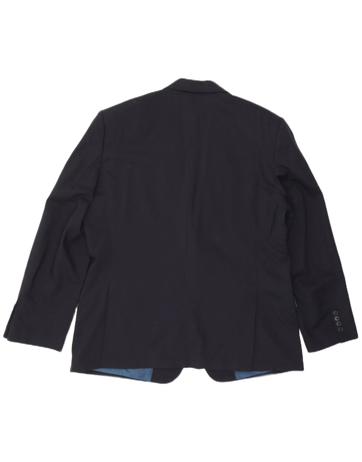 Marks & Spencer Veste blazer à 2 boutons pour homme UK 38 Bleu marine moyen classique