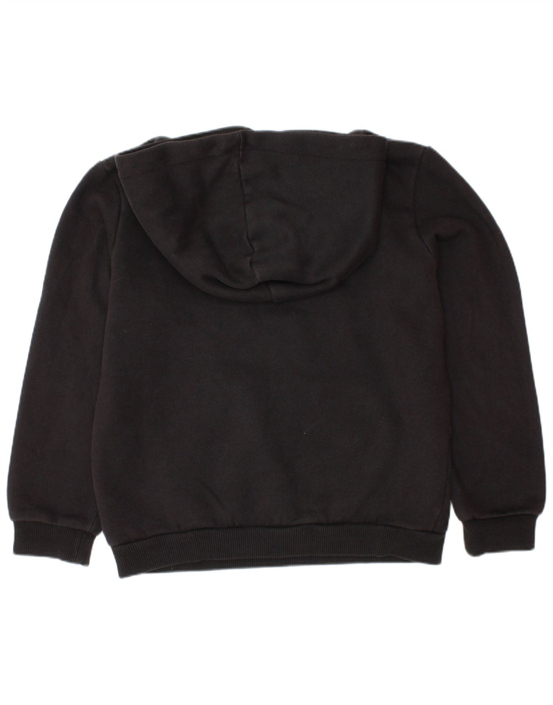 PUMA Pull à capuche graphique pour garçon 7-8 ans Noir Coton