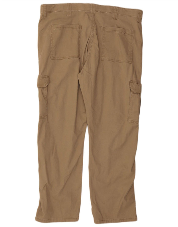 WRANGLER Mens Straight Cargo Trousers W40 L29 Beige Cotton Vintage Wrangler and Second-Hand Wrangler from Messina Hembry 