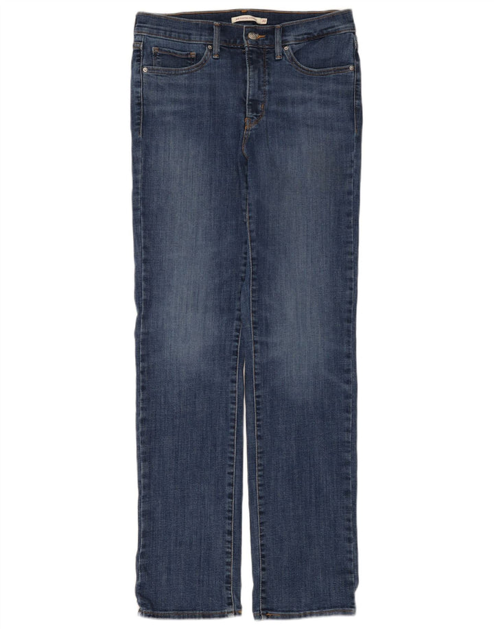Levi's Jean 314 Shaping Straight Femme Bleu Coton W30 L32