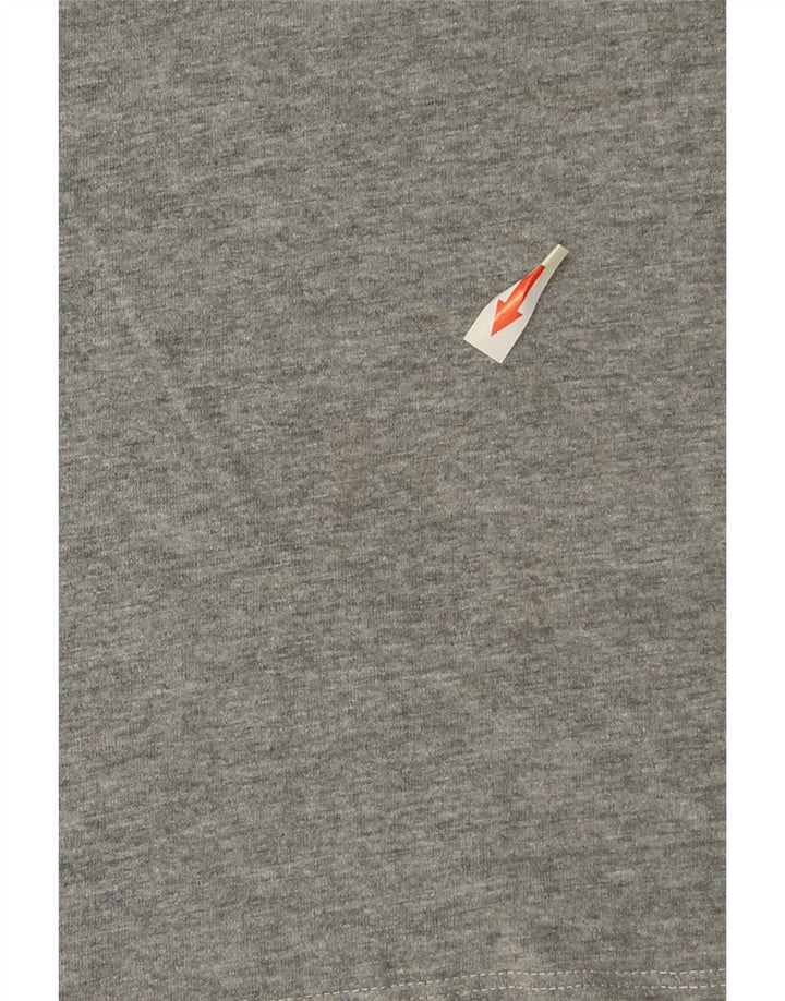 Rab T-Shirt Graphique Homme Gris Moyen Moucheté Coton