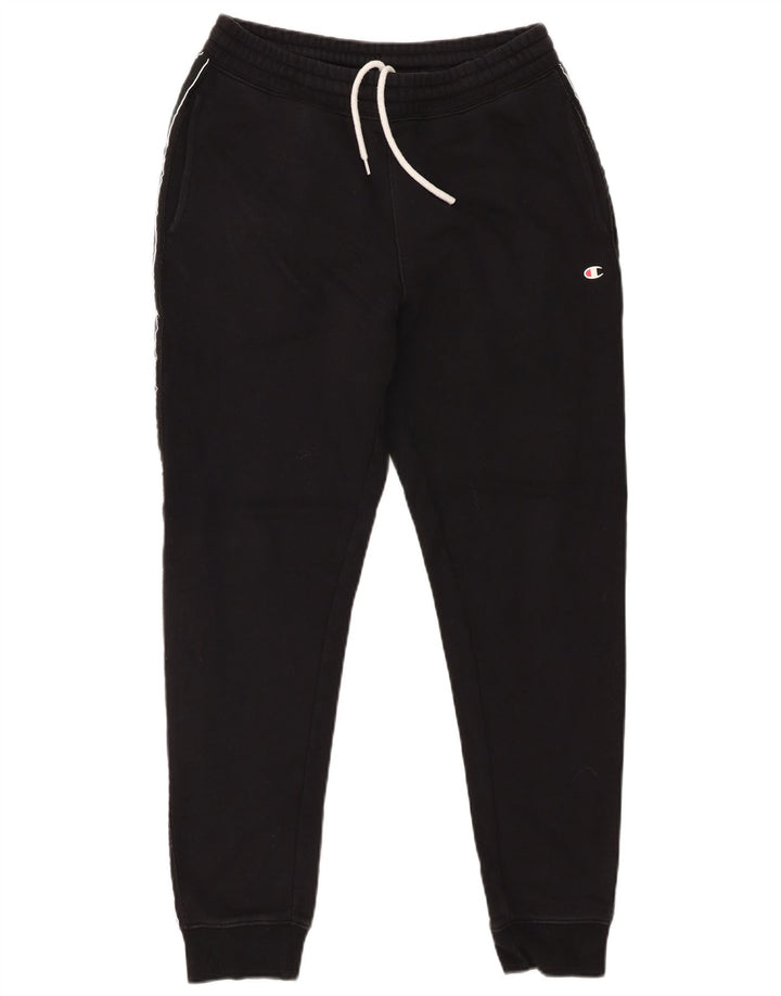Champion Pantalon de Survêtement Graphique Homme Joggers Small Noir