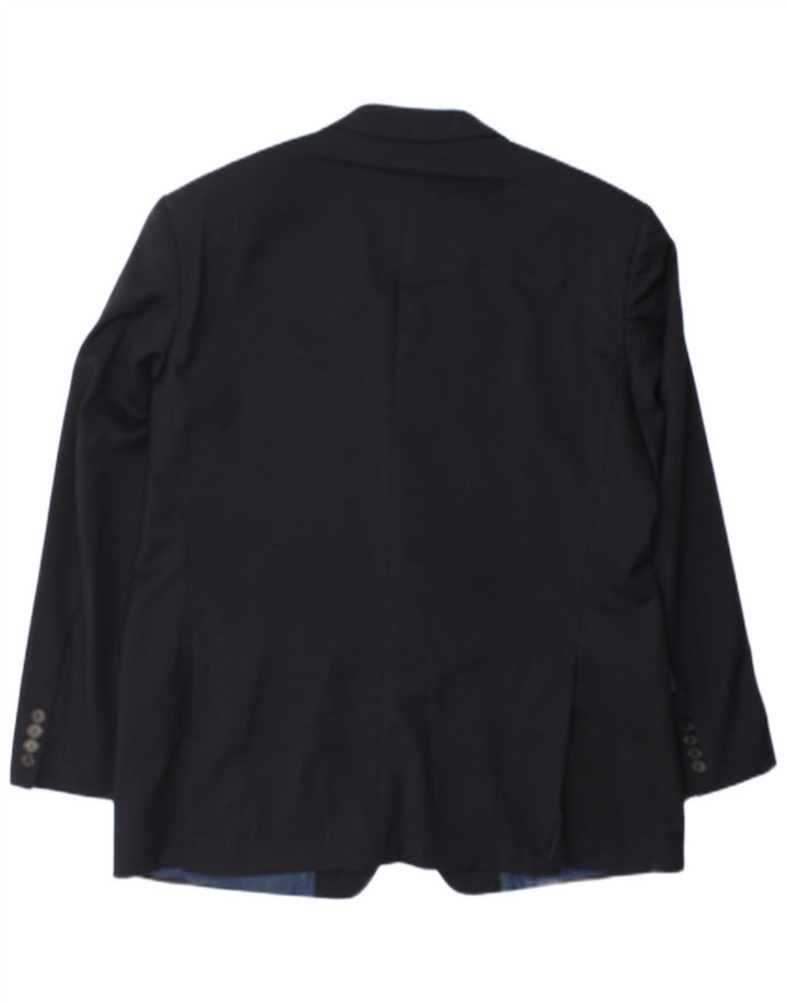 Hugo Boss Veste blazer à 3 boutons pour homme UK 38 Bleu marine moyen