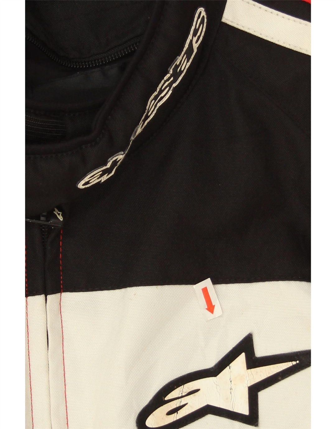 Alpinestars Veste Graphic Racer pour homme UK 42 XL Rouge Colorblock Polyester