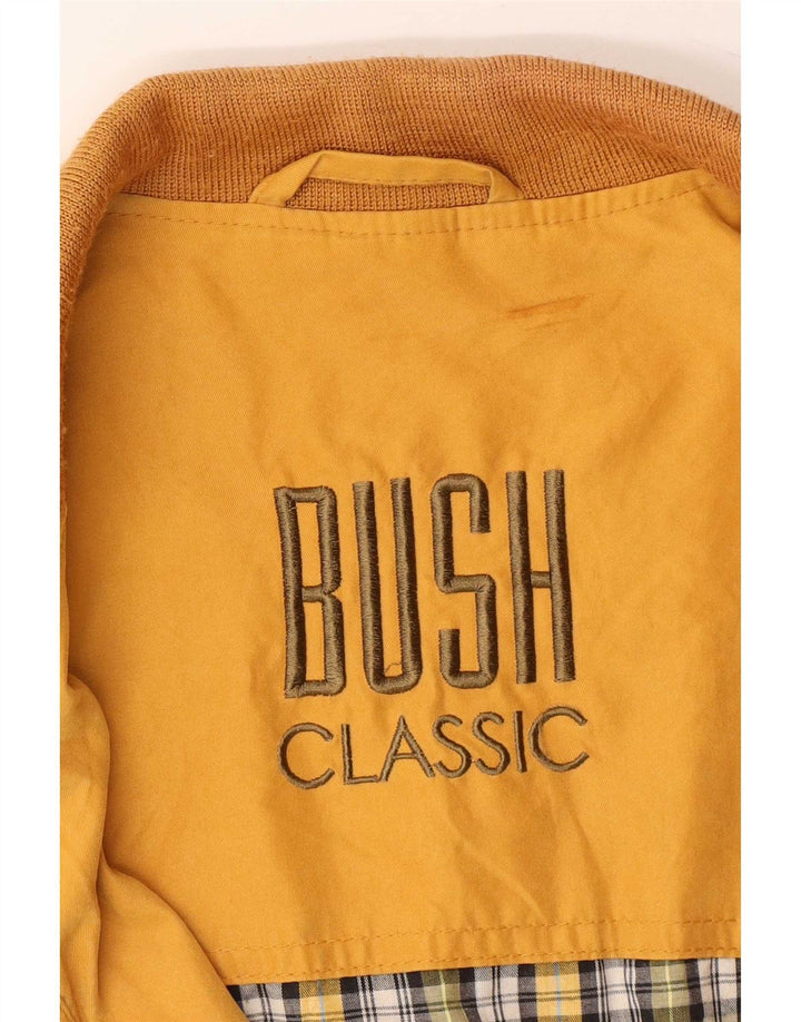 Bush Bomber Jacket UK 36 Small Jaune Polyester