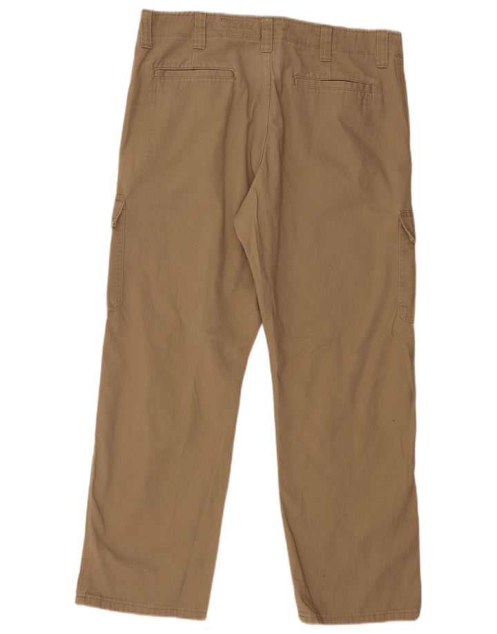 Wrangler Pantalon cargo coupe décontractée pour homme W36 L30 Coton beige