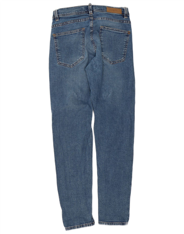 Zara Jean Slim Homme EU 40 Moyen W31 L30 Bleu Coton