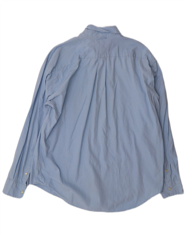 TOMMY HILFIGER Mens Shirt XL Blue Cotton Classic