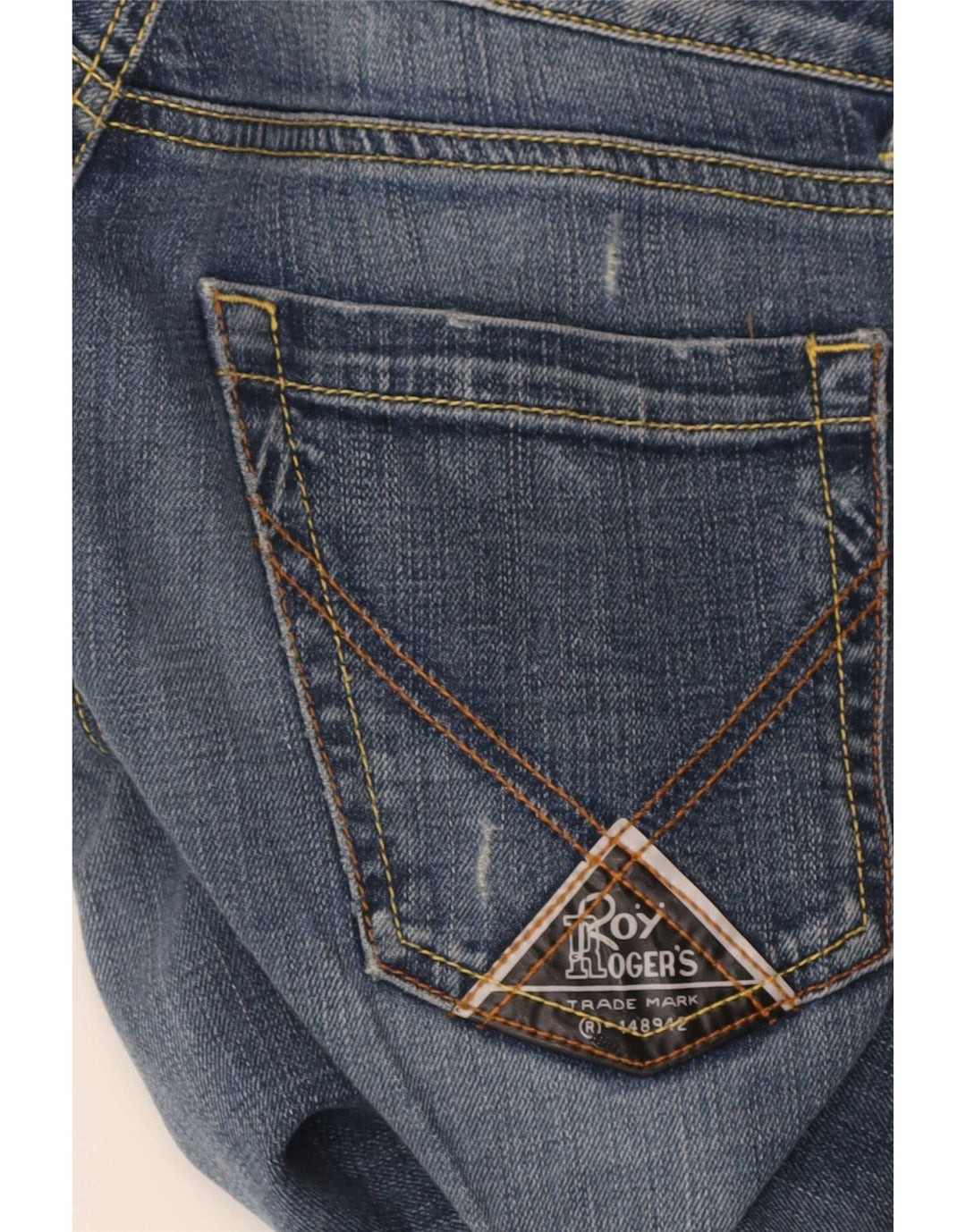 Roy Rogers Jean Slim Seven Bell Femme W27 L29 Bleu
