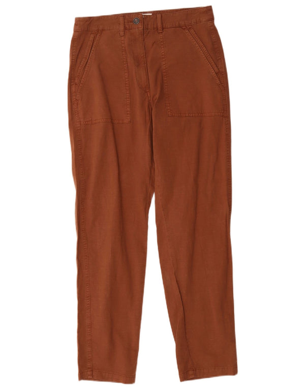 Pantalon Chino Slim White Stuff Femme UK 10 Small W30 L29 Coton Marron