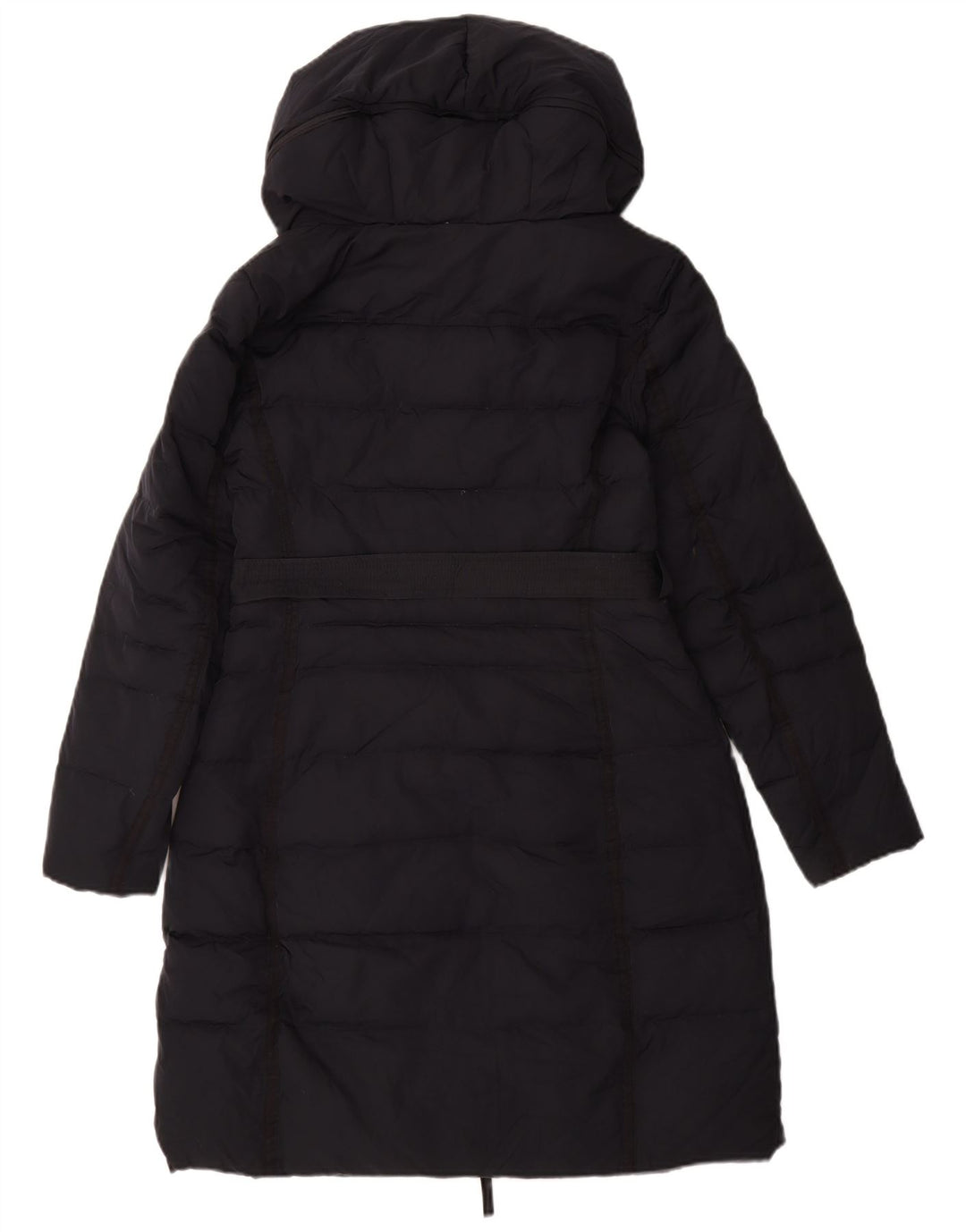 Manteau rembourré pour femme ZARA UK 14 Polyester bleu marine moyen